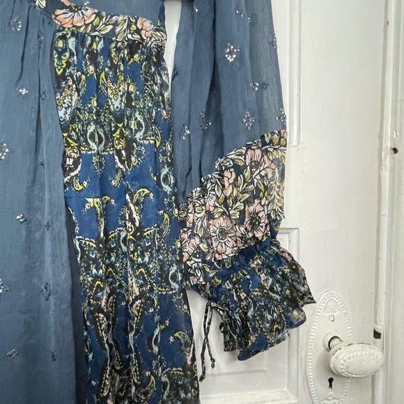 Free People Samira Maxi Top in Floral - Picture 9 of 14